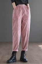 Load image into Gallery viewer, Women Retro Long Corduroy Pants C2973

