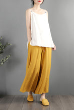Load image into Gallery viewer, Handmade Casual Loose Women Cotton Linen Pants C2880
