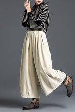 Load image into Gallery viewer, Casual Loose Wide Leg Corduroy Pants C2962
