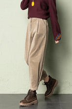 Load image into Gallery viewer, Casual Elastic Waist Corduroy Pants C2963
