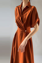 Load image into Gallery viewer, Spring Long Sleeve Shirt Dress C3188
