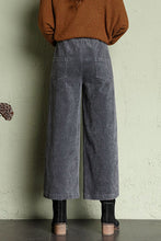 Load image into Gallery viewer, Loose Wide Leg Corduroy Pants C2959
