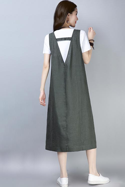 loose linen dress