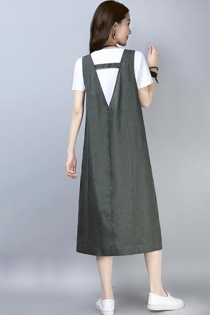 loose linen dress