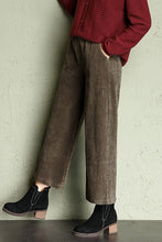 Load image into Gallery viewer, Loose Wide Leg Corduroy Pants C2959

