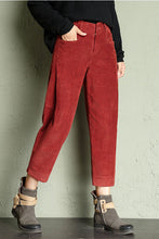 Load image into Gallery viewer, Autumn Casual Loose Corduroy Pants C2961
