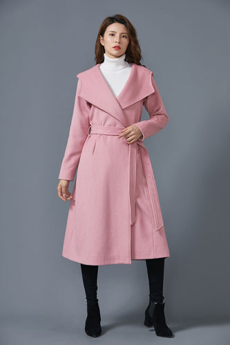 pink coat