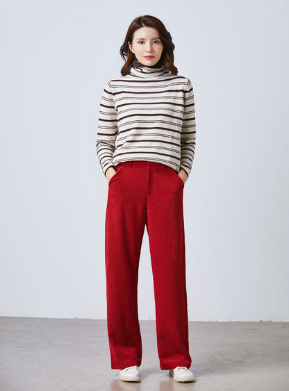 High Waist Baggy Pants C2554