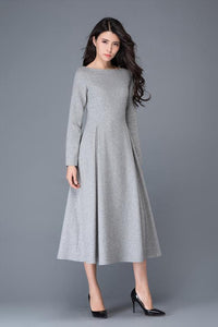 winter wool dress