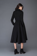 Load image into Gallery viewer, Double Breasted Maxi Wool Coat C1019#
