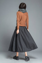 Load image into Gallery viewer, women wool skirts
