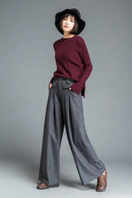 Load image into Gallery viewer, wide leg pants
