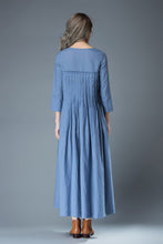 Load image into Gallery viewer, Maxi linen Dress
