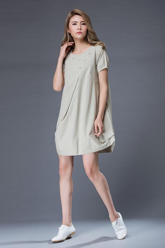 Linen Tunic Dress