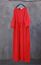 Load image into Gallery viewer, Casual Maxi Cotton Linen Dress C1976 XS/L#yy01596
