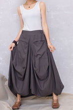 Load image into Gallery viewer, Long Elegant Draped Full Summer Fashion Separates C062

