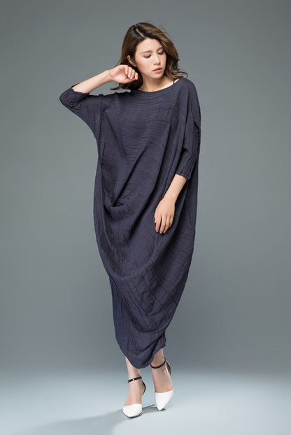 Linen dress, long linen dress, woman dress, maxi dress, long dress, linen dress women, linen summer dress, loose linen dress C929