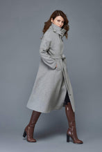 Load image into Gallery viewer, women&#39;s wool maxi coat C961#
