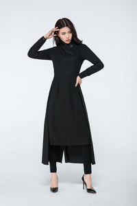 Linen dress, maxi dress, black dress, womens dresses, linen dress woman, black linen dress, long linen dress, linen dress maxi  C1076