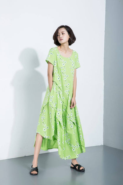 loose linen dress