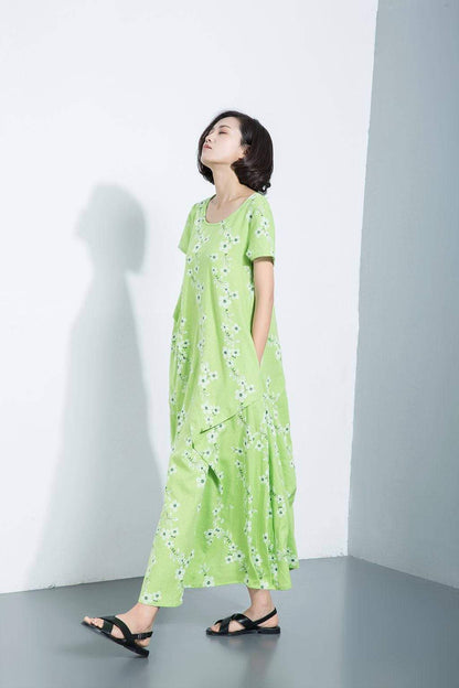 linen summer dress