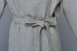 women's wool maxi coat C961#