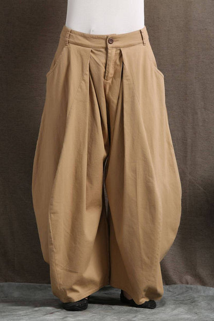 Brown pants, womens pants, summer trousers, casual pants, long pants, wide leg pants, fashion pants, loose trousers,  womens trousers C412