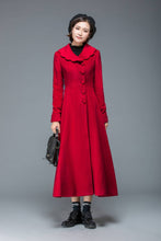 Load image into Gallery viewer, Vintage inspired princess woo coat C997#
