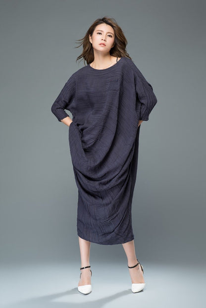 Linen dress, long linen dress, woman dress, maxi dress, long dress, linen dress women, linen summer dress, loose linen dress C929