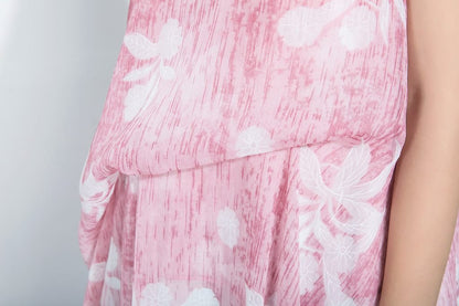 long chiffon dress