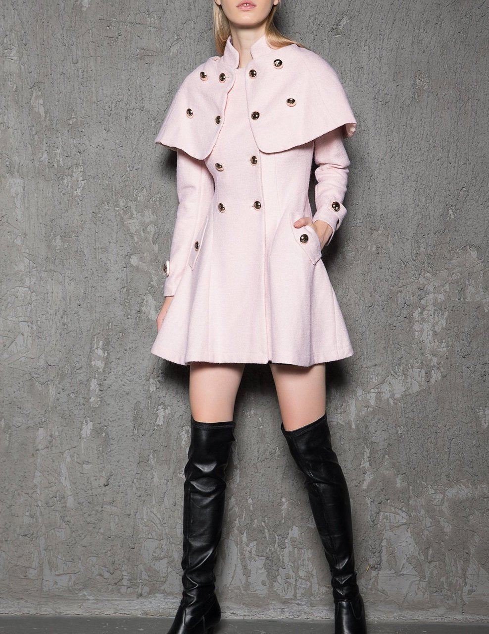 Pink coat