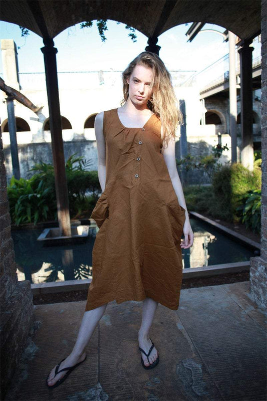 Linen dress, Asymmetrical dress, sleeveless dress, summer dress, midi dress, womens dresses, linen summer dress C1497