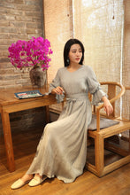 Load image into Gallery viewer, Gray fashion dress
