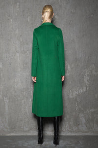 Green wool coat, Wool Coat, coat, jacket, Emerald green coat, maxi coat, Winter Coat, vintage coat, trench coat, winter coat green C715