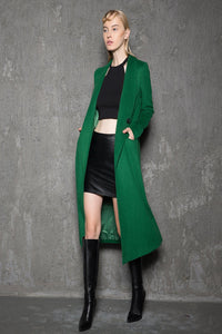 Green wool coat, Wool Coat, coat, jacket, Emerald green coat, maxi coat, Winter Coat, vintage coat, trench coat, winter coat green C715